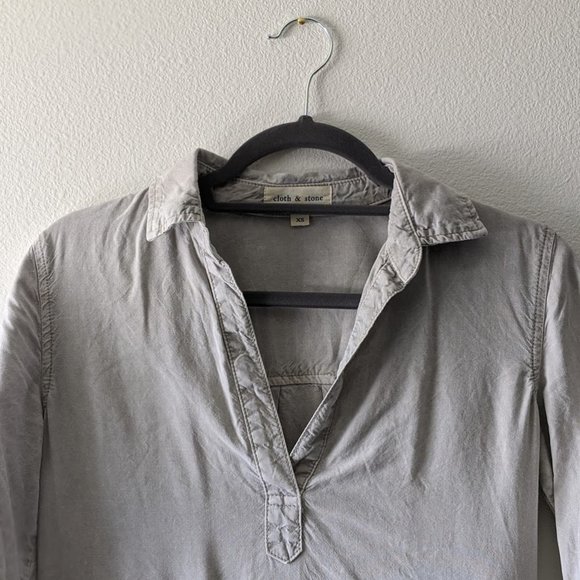 Cloth & Stone Mini Dress Pockets - Picture 4 of 6